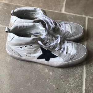 white Golden Goose size 9